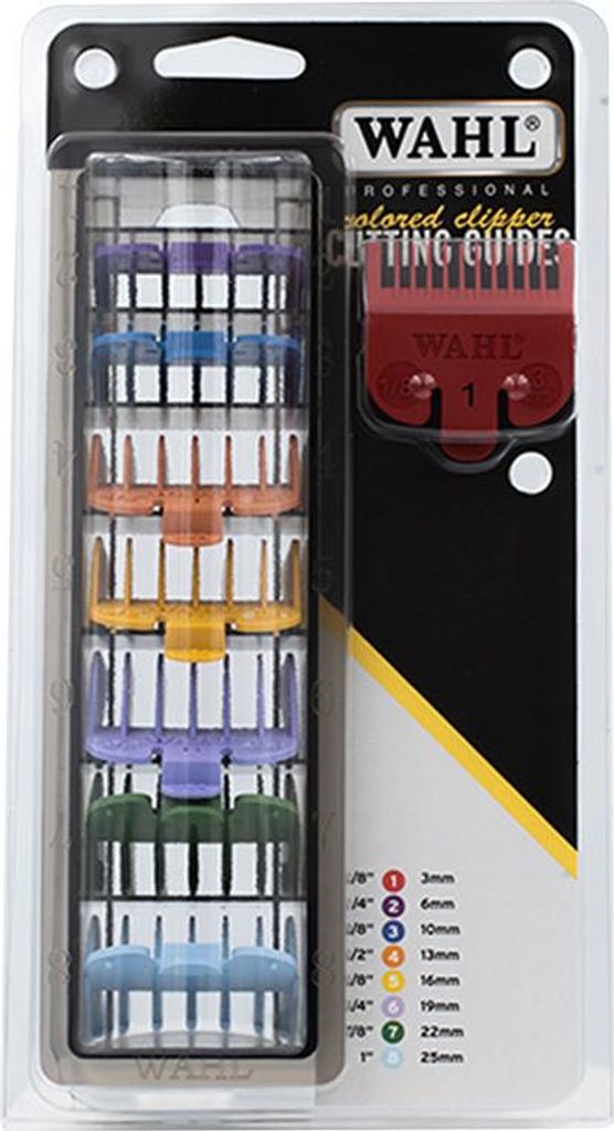 Wahl Jeu de 8 Contre-peignes Colorés Image du produit 