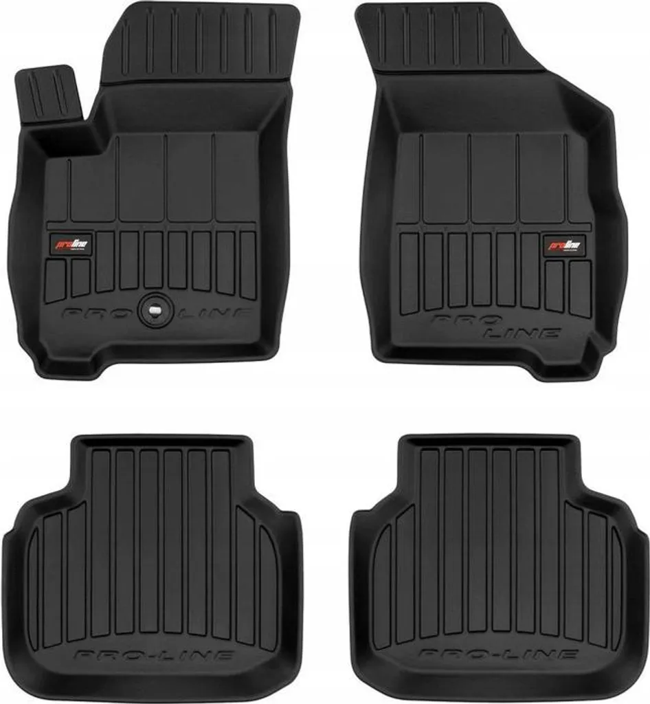 DODGE JOURNEY 1 2008-2020 Tappetini in gomma e tappetini per pavimenti 3D recesso