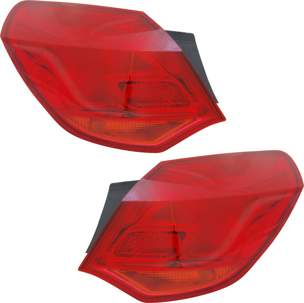 TYC Rückleuchten Set für Opel Astra J 2009- Fließheck Rot