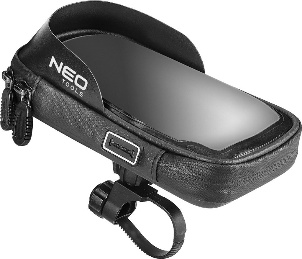 NEO TOOLS Wasserdichte Fahrradtasche mit Telefonhalterung, Produktbild 