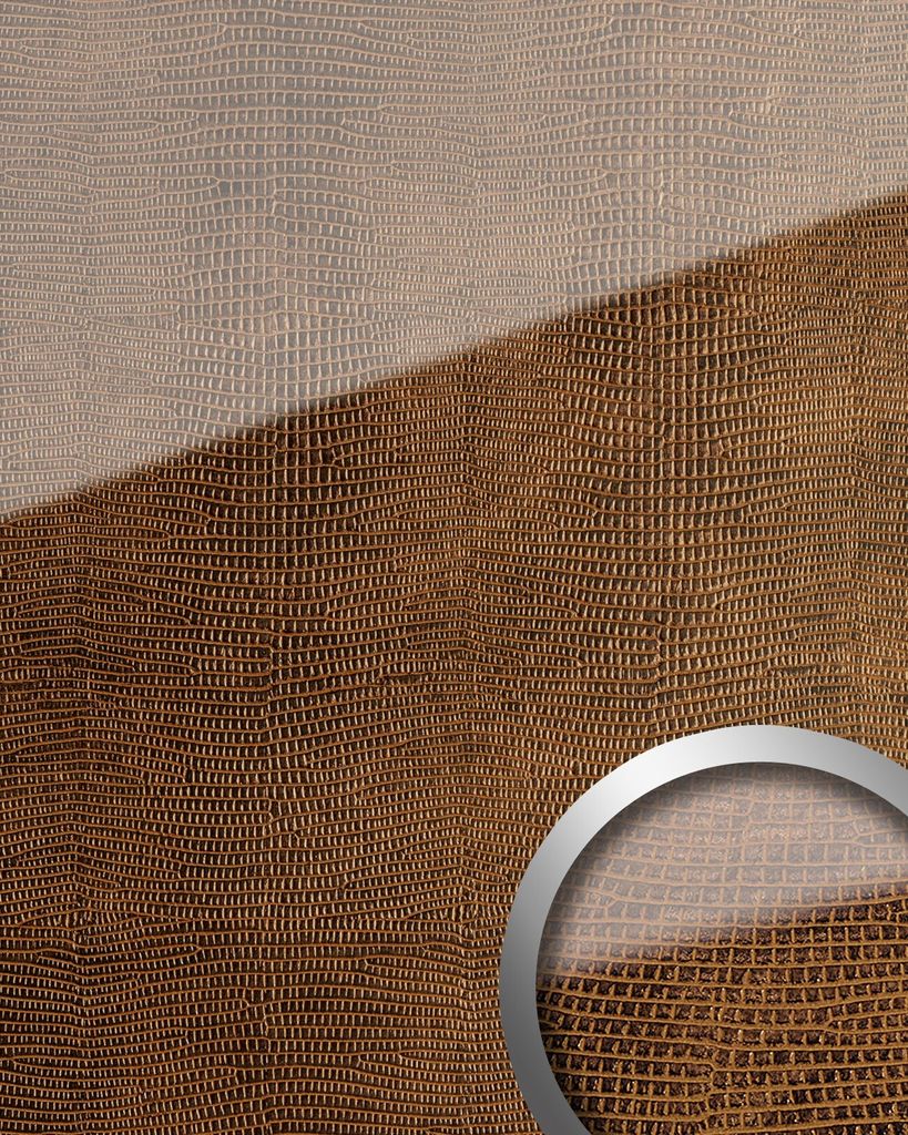 WallFace 16981 LEGUAN Wandpaneel Glas-Optik Luxus Produktbild 