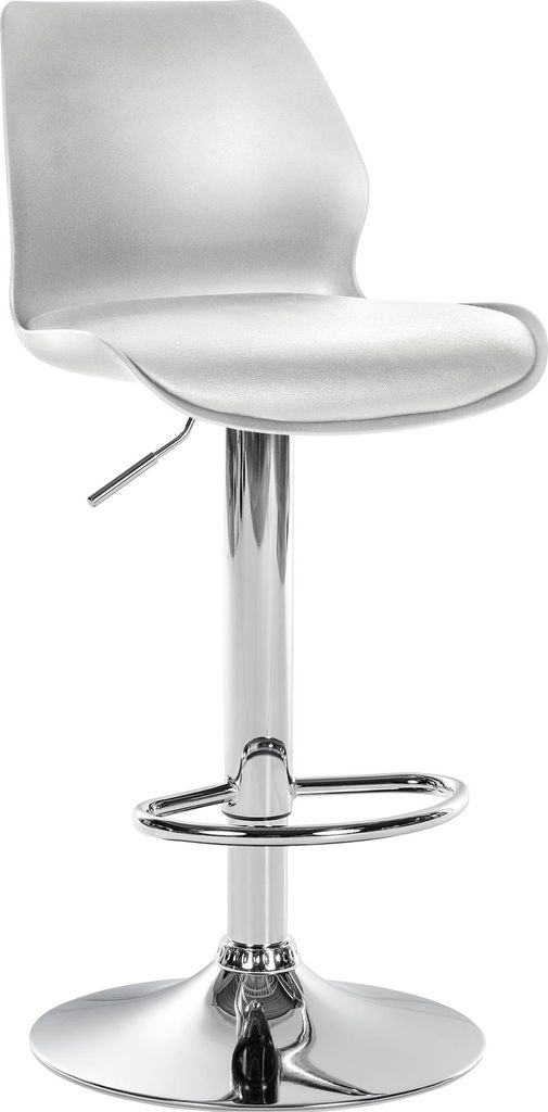 Barhocker HLO-CP262 Kunststoff weiß