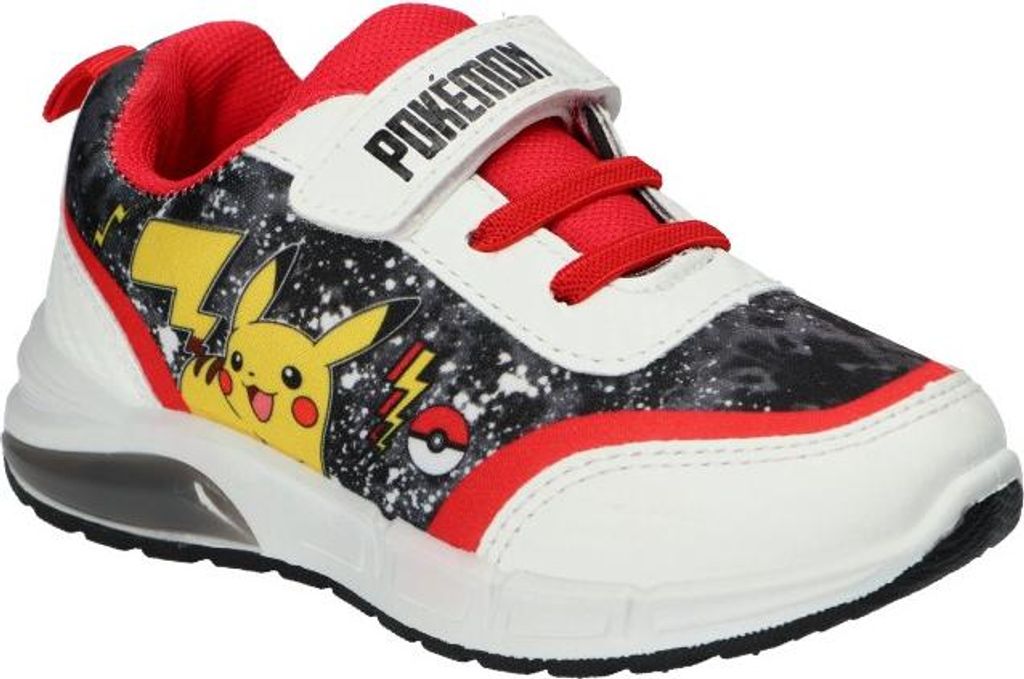Pokemon, Pikachu, PO0805, Kinder-Sneaker, Kinderschuhe, Schuhe mit Klettverschluss, Leuchtende Led-Sohle, Lizenzierte "Pokemon" Schuhe, 26