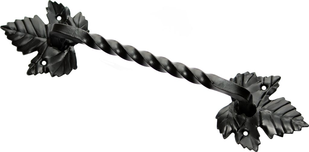 Türgriff Handgriff Stahltürzug Schmiedeeisen 230 Schwarz 3 Produktbild 