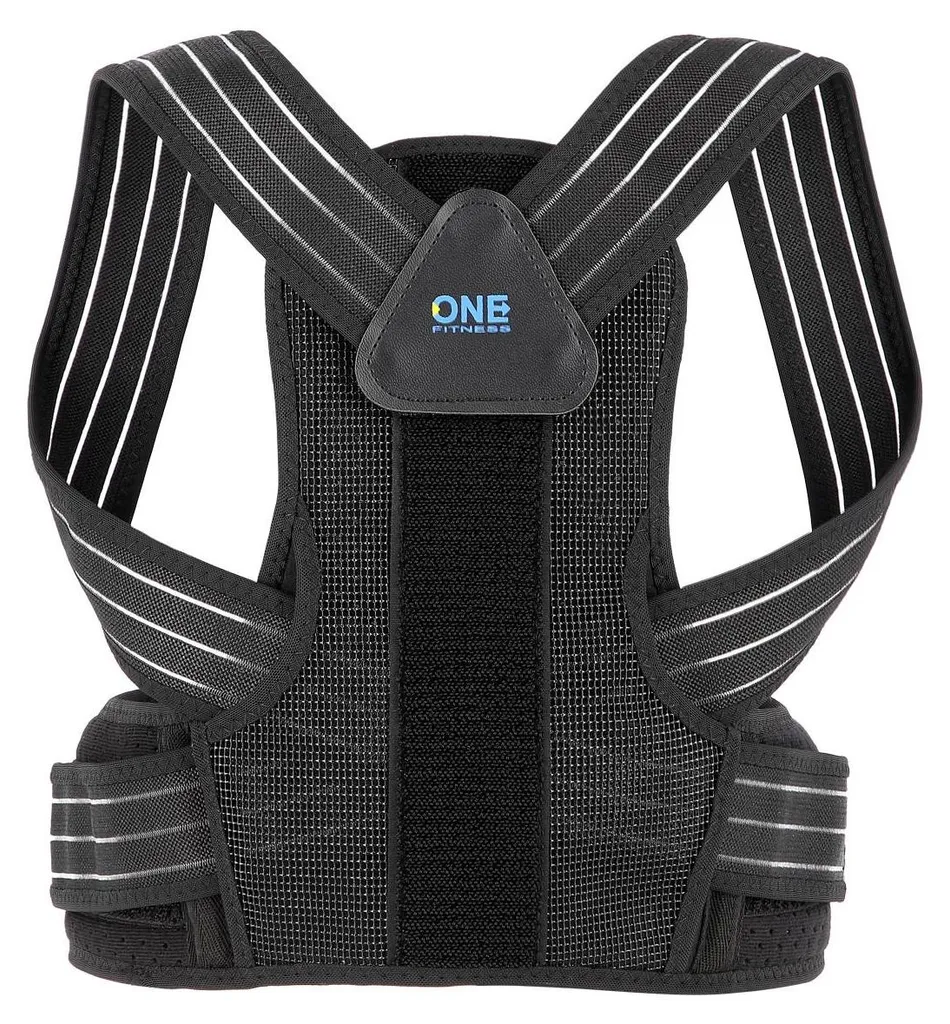Correcteur de Posture à Sangles Ajustables - Support Dos Taille M Confort