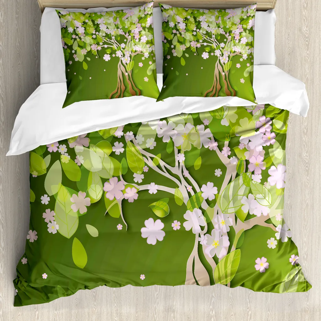 Housse de couette anti-acariens 200x200 cm pour personnes allergiques Rose