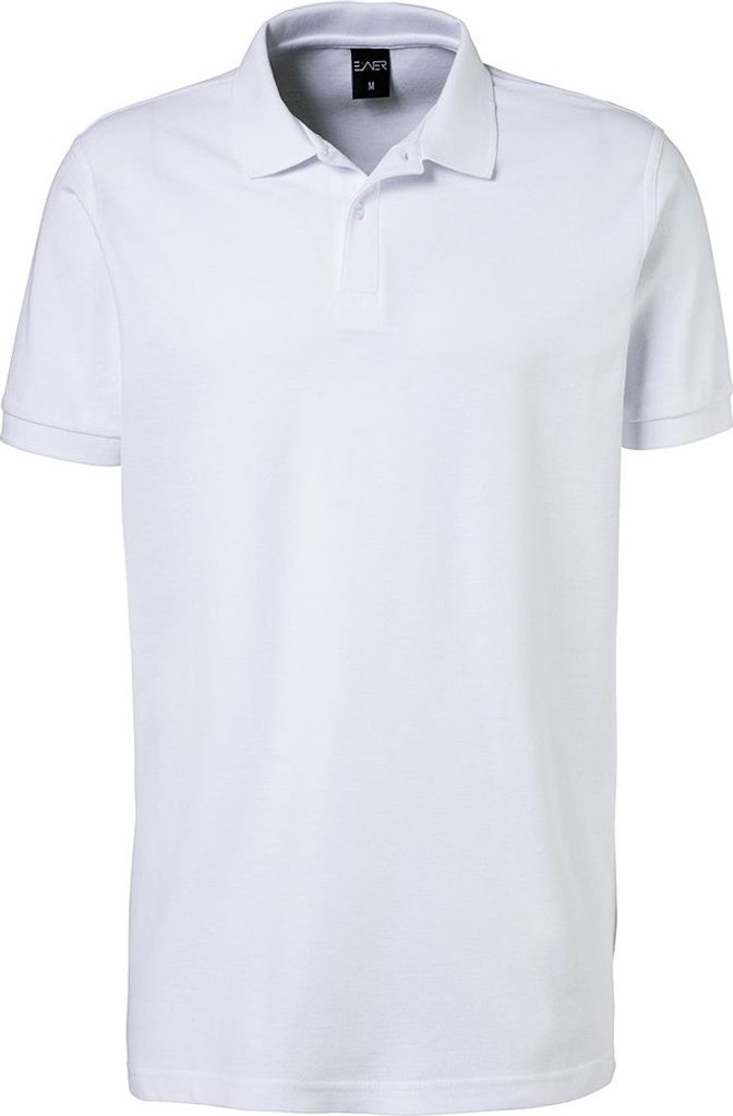 Herren Poloshirt Fb. weiß Gr. 3XL : 3XL : weiß : 100% Produktbild 