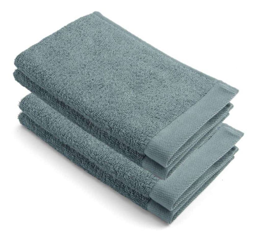 Walra Hergebruikte katoenen gastendoek, 30x50 cm - 2 stuks, Productafbeelding 