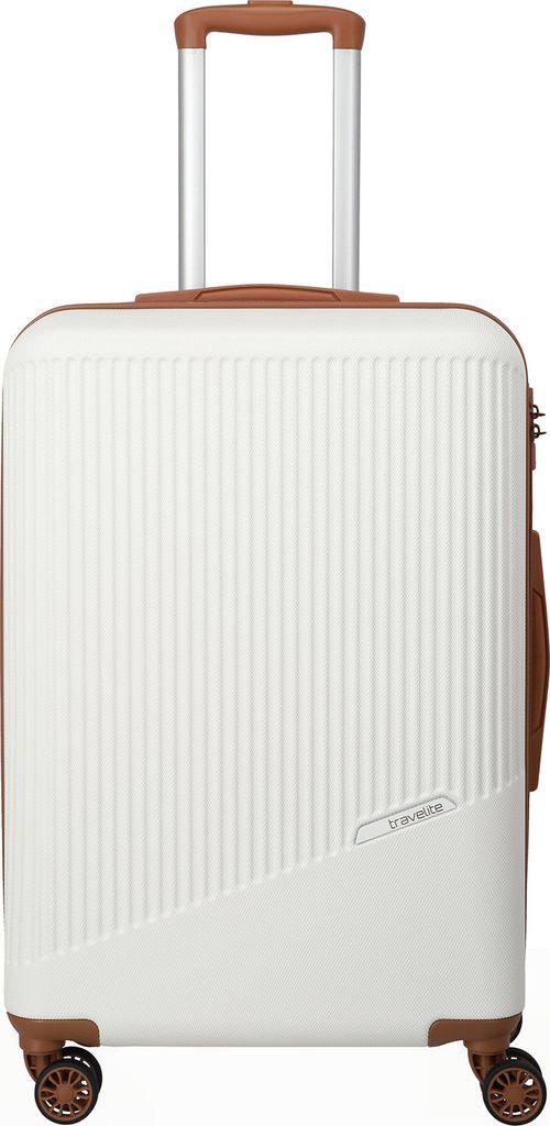 travelite trolley Bali BALI 4w Trolley White / Cognac blanc Image du produit 