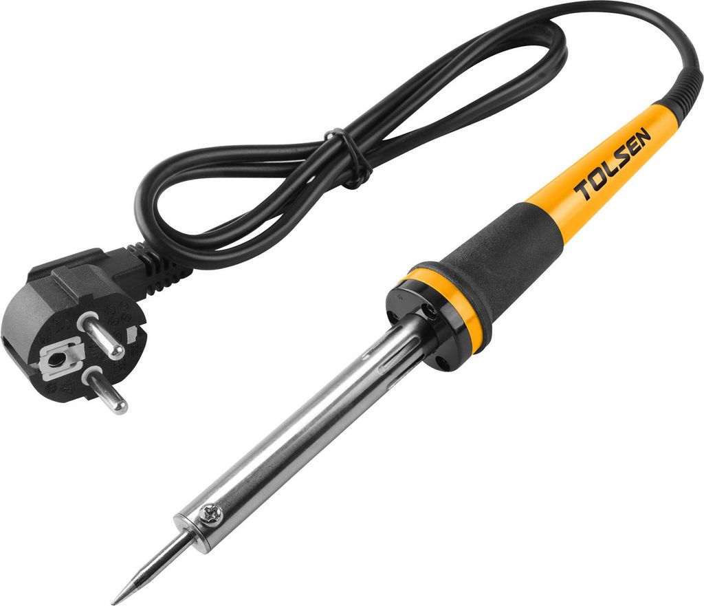 Tolsen Lötkolben 30W – Gerades Modell, 220–240V, inkl. Ständer - Maxami