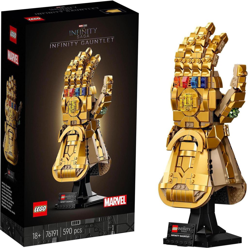 Stavebnica LEGO Marvel: Rukavica nekone?na 76191; model Obrázok produktu 