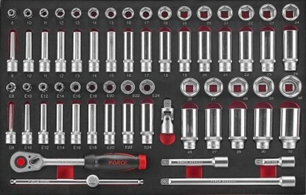 Module FORCE 4661 en acier Chrome-Vanadium haute résistance 25pcs