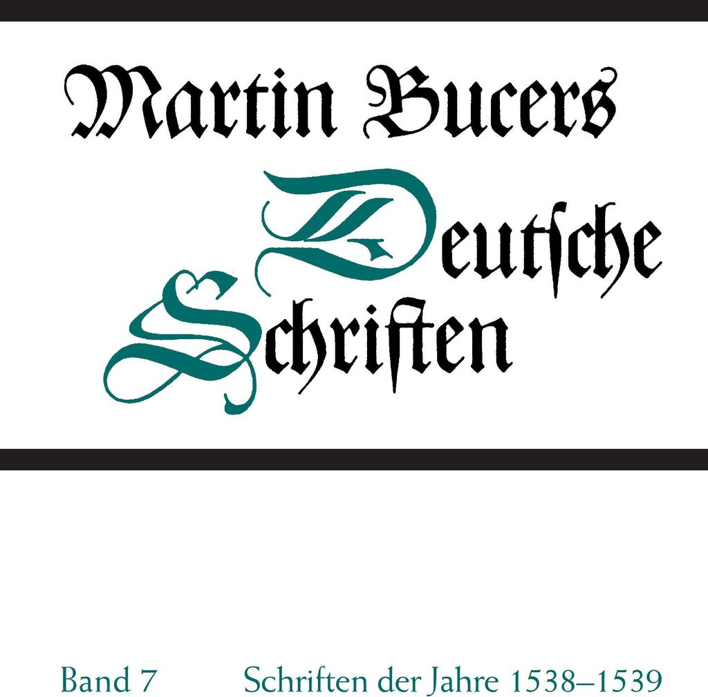 Schriften der Jahre 1538-1539