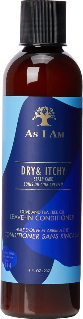 As I Am Dry & Itchy Olive and Tea Tree Oil Leave-In Produktbild 1