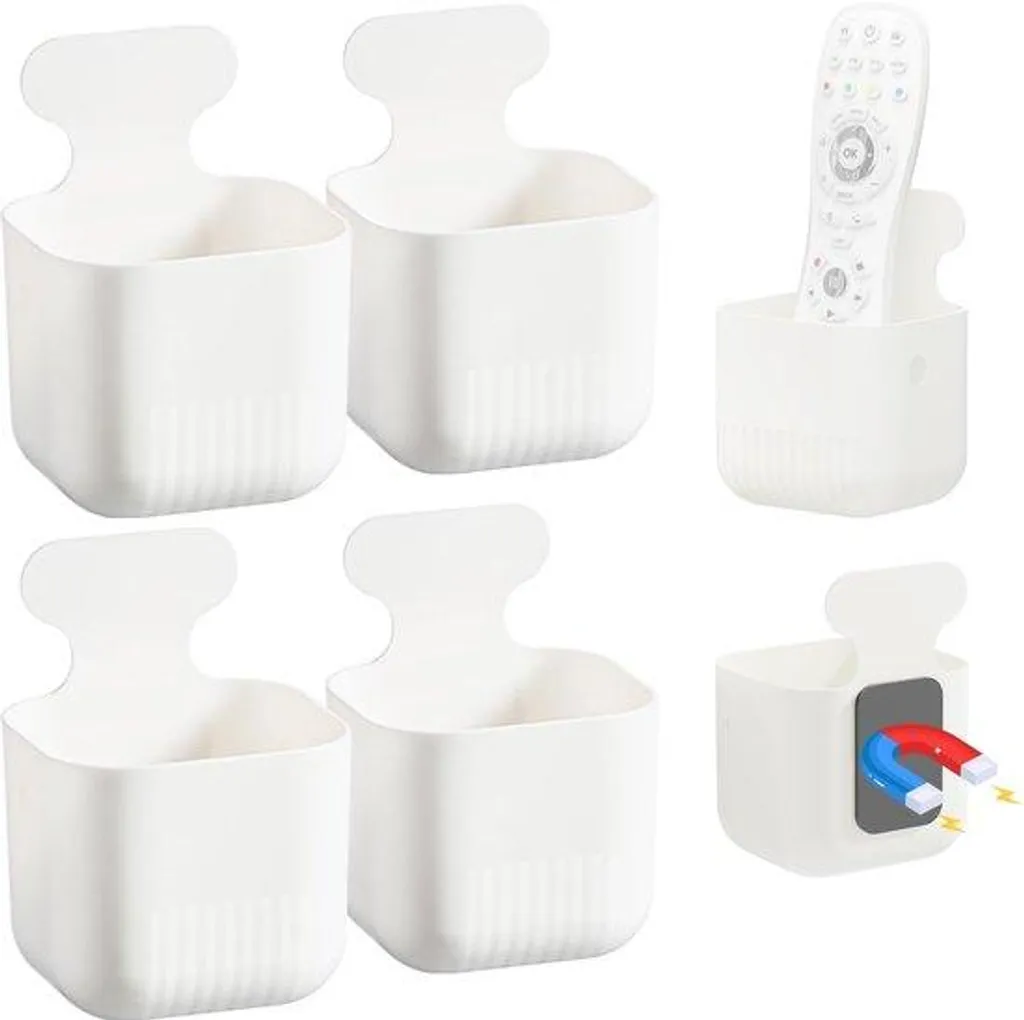 Organiseur magnétique pour marqueurs lot de 4 avec éponge effaçable