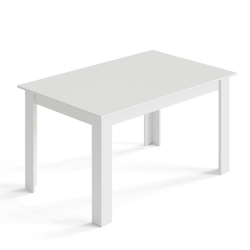 Mondeer Esstisch Esszimmertisch 138 x 90 x 75cm, Weiß Produktbild 