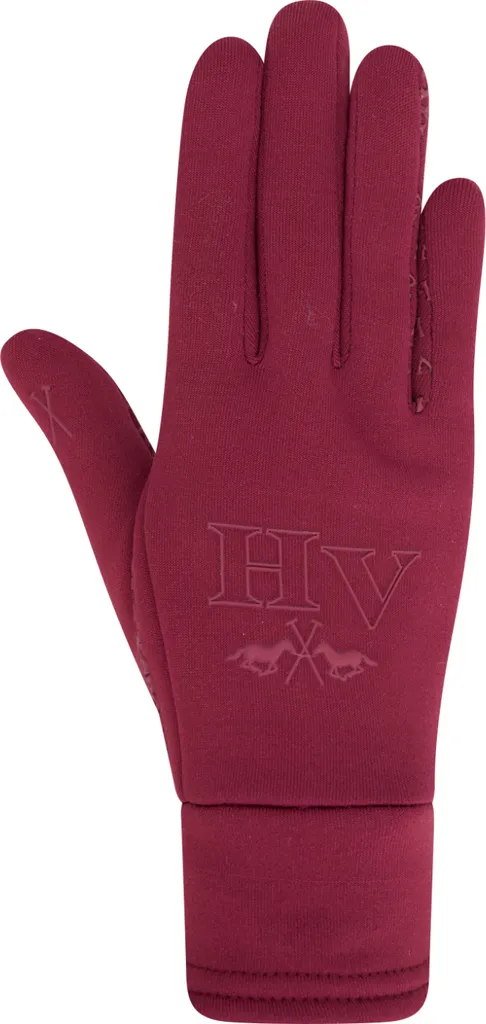 Gants d'hiver HV POLO isolants et résistants en Dark Berry Taille XL