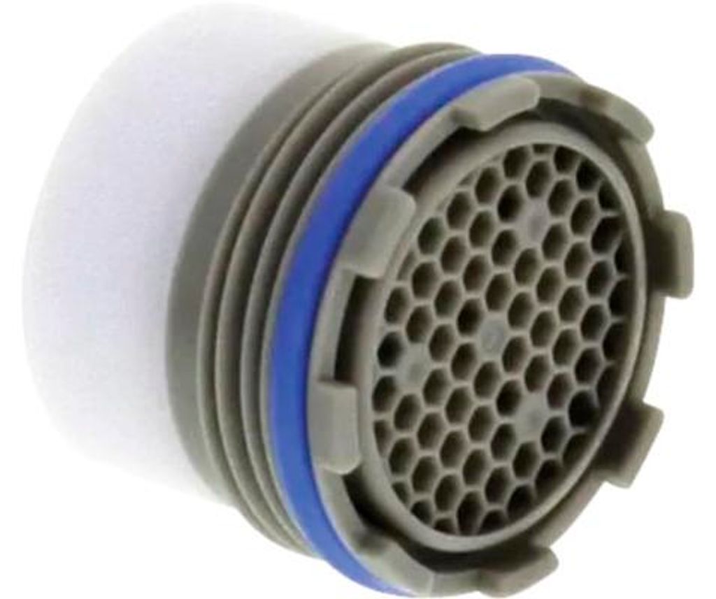 Weißer Strahlregler HD LAMINAR AG M16,5x1, Abdeckung TT 121196