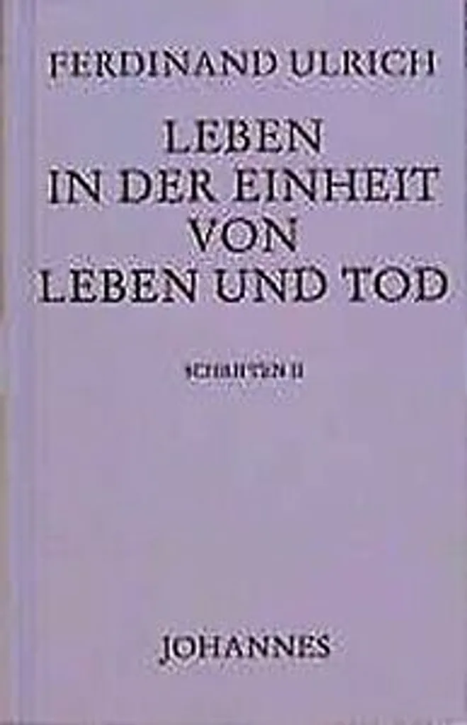 Livre pour comprendre la vie et la mort - Leben in der Einheit 15x21cm