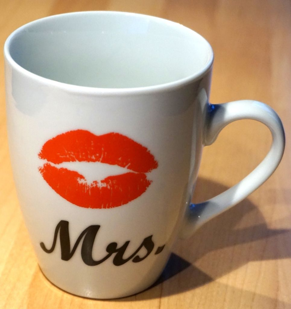 New Bone China-Becher, Mr. & Mrs., Produktbild 7