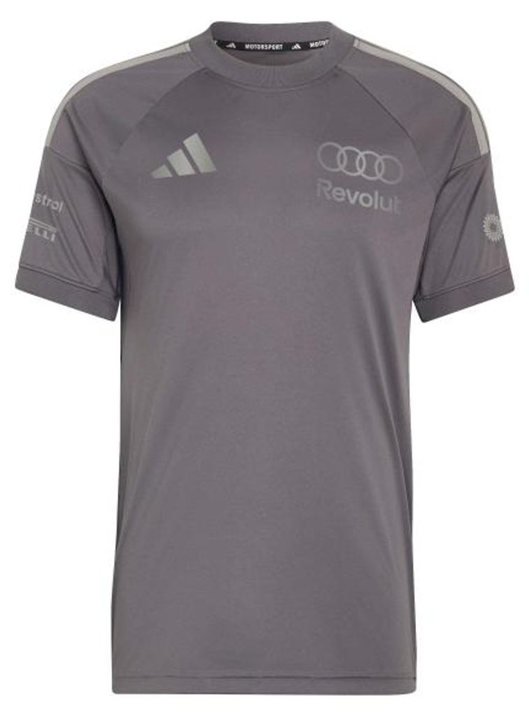 Original Audi Formel 1 Fan Driver Jersey Replica Herren, Gr. XXL, grau
