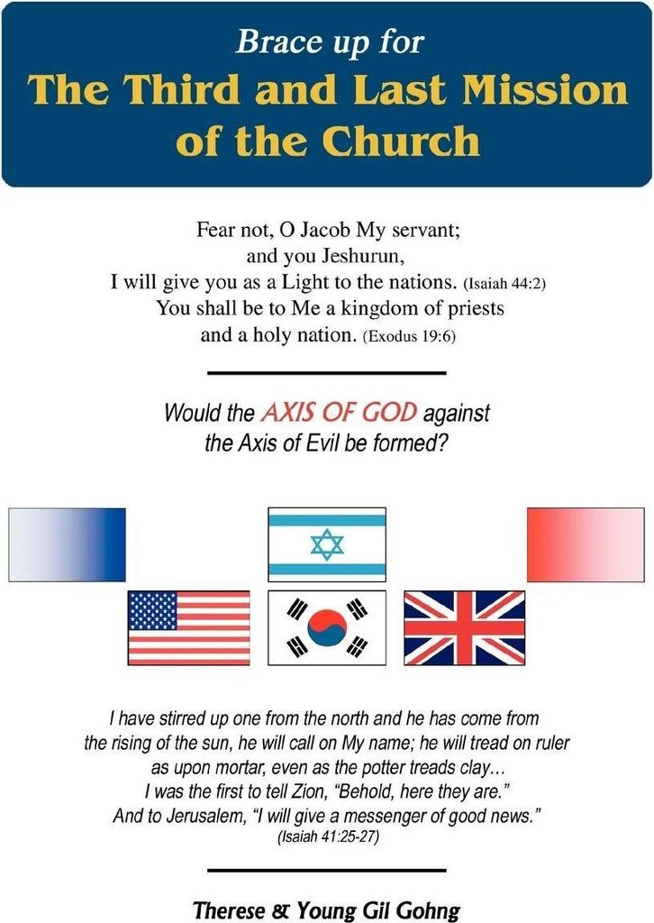 Brace up for The Third and Last Mission of the Church