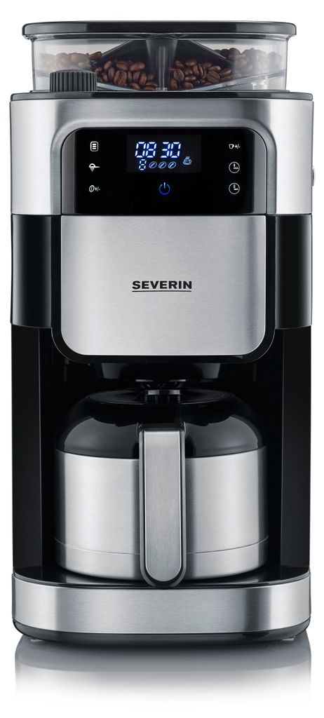 Severin Filterkaffeemaschine mit Edelstahl-Mahlwerk & Produktbild 