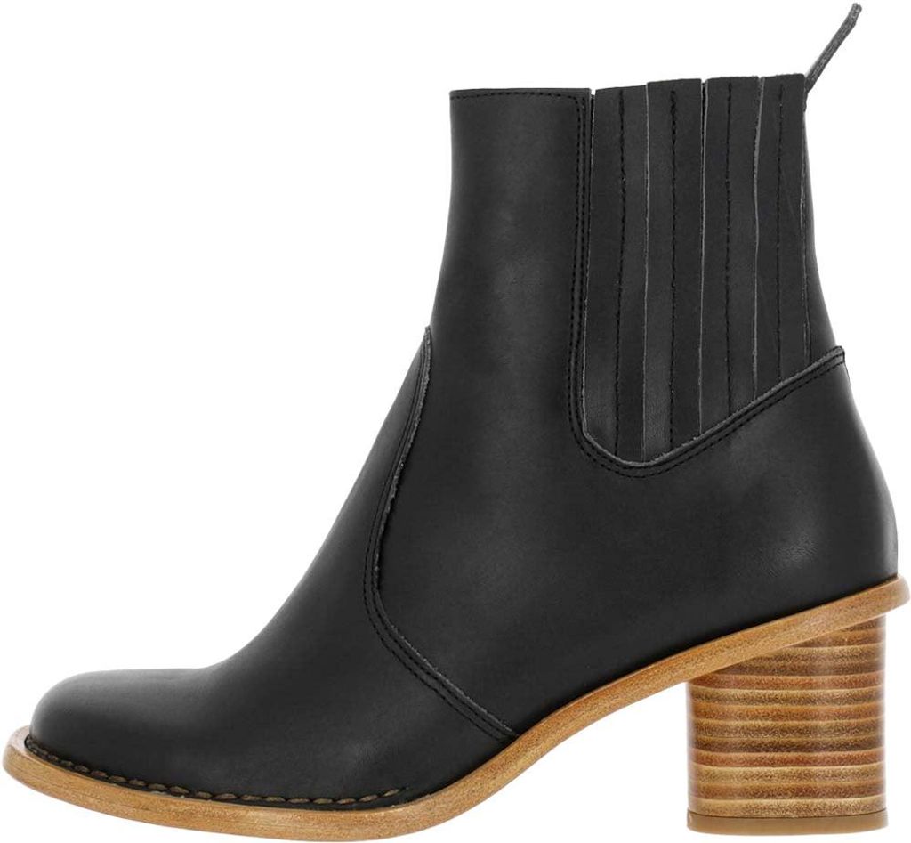 Neosens Stiefeletten mit Absatz Damen S589 RESTORED SKIN EBONY / DEBINA Farbe Schwarz
