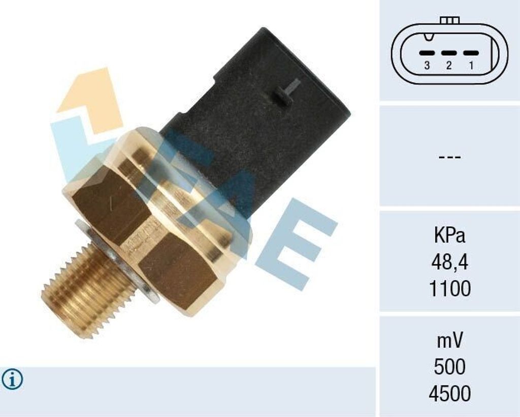 FAE Öldrucksensor 15613 für VW Golf VII Schrägheck (5G1, BQ1, BE1, BE2)