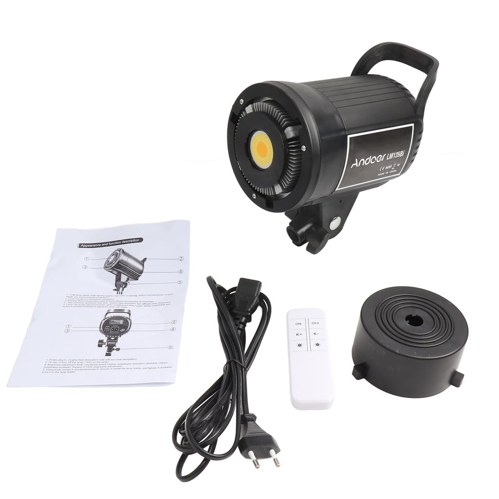 Luce di riempimento fotografica portatile da 135W LED - Immagine del prodotto 