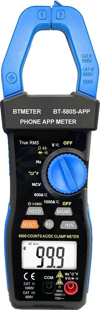 Multimètre pour maintenance électronique BT-580S-APP et dépannage auto