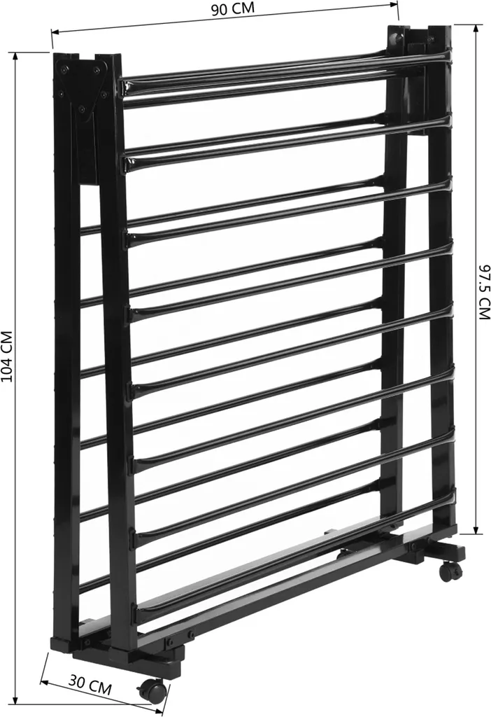 Lit Pliant Stable 90x190 cm : Solution Couchage d'Appoint Facile à Ranger