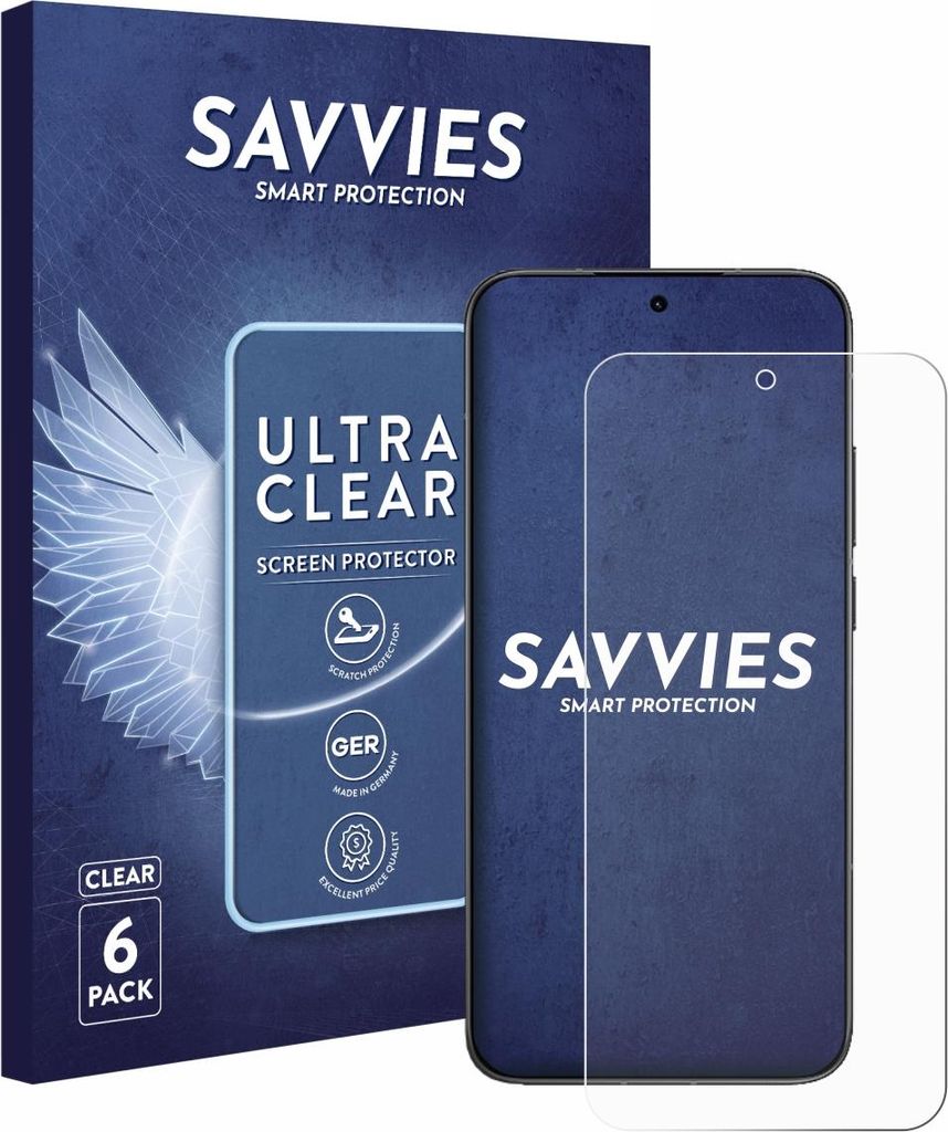 6x Für Xiaomi Redmi Turbo 4 Pro Schutzfolie Savvies Displayschutz Display Schutz Folie Klar Transparent