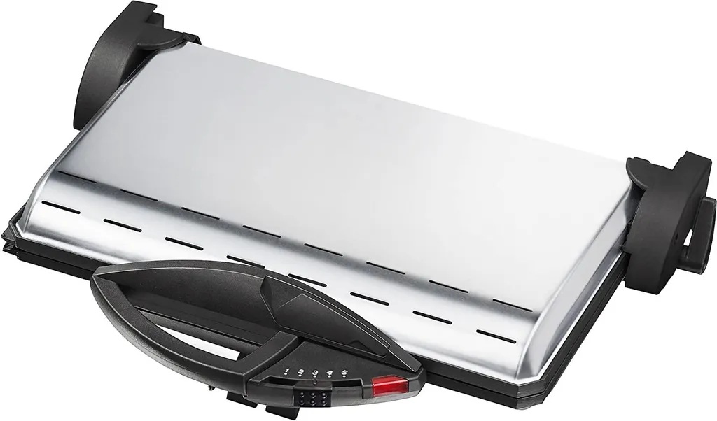 Steba PG4.3 Gril de contact avec thermostat réglable et finition chrome