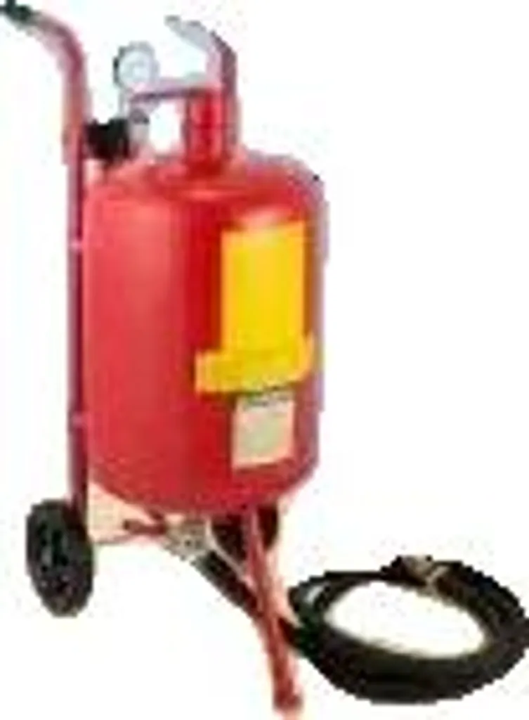 Sableuse 40L à haute pression 125 PSI avec réservoir rouge 10 gallons