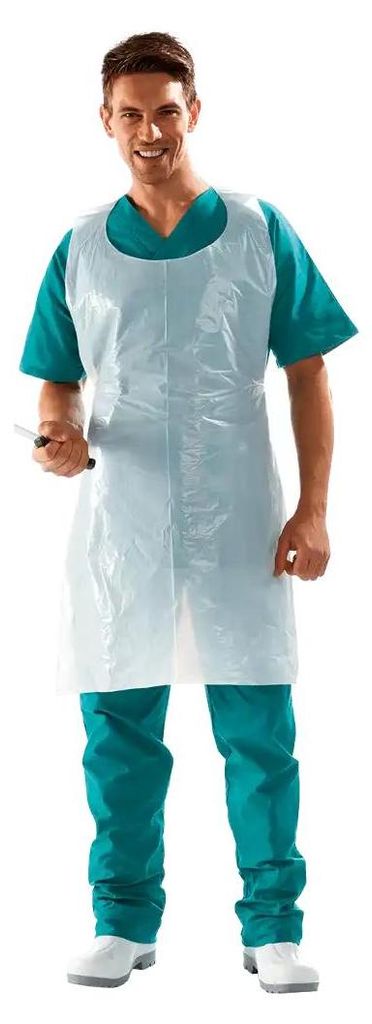 Sir Safety Density Apron Einwegschürze HDPE 110x86 cm weiß 50 Stück