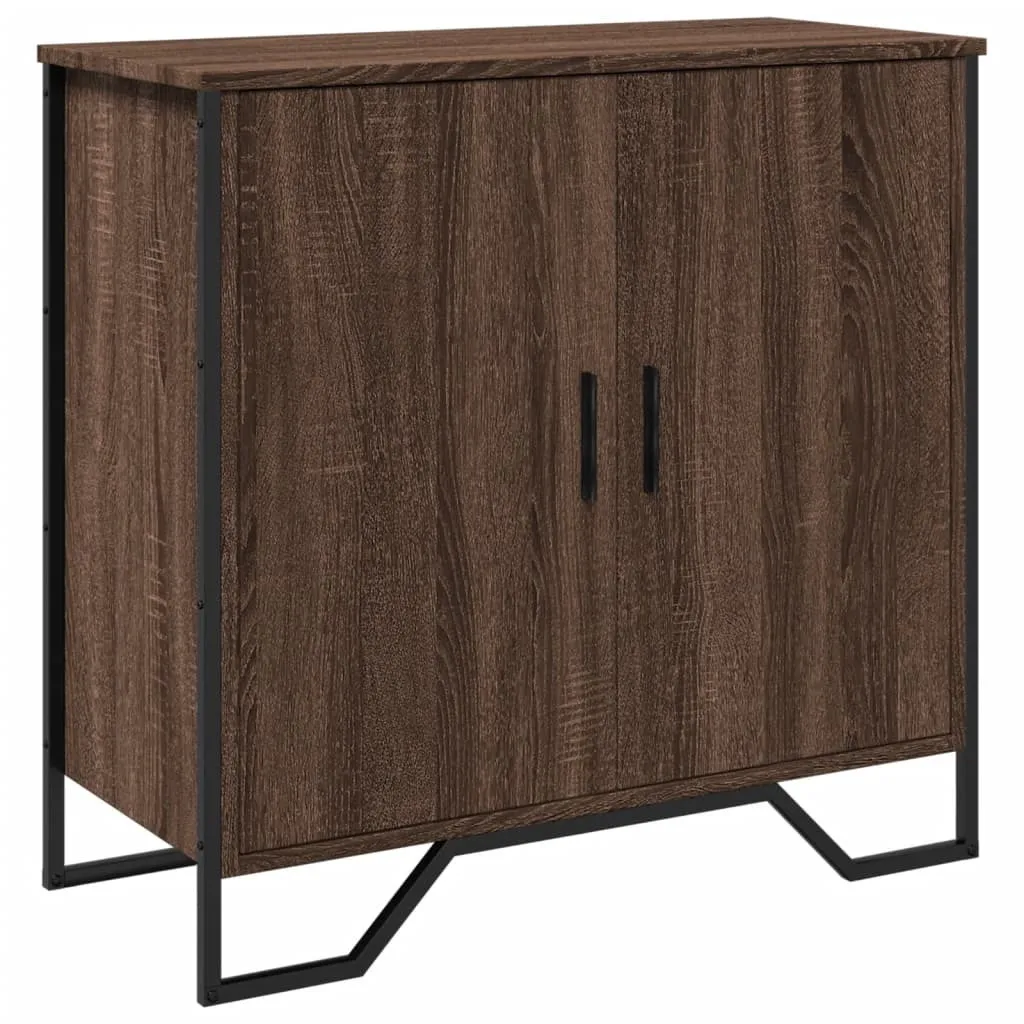 Madia SYFAX Rovere Marrone 78cm - Arredo Design Legno Multistrato