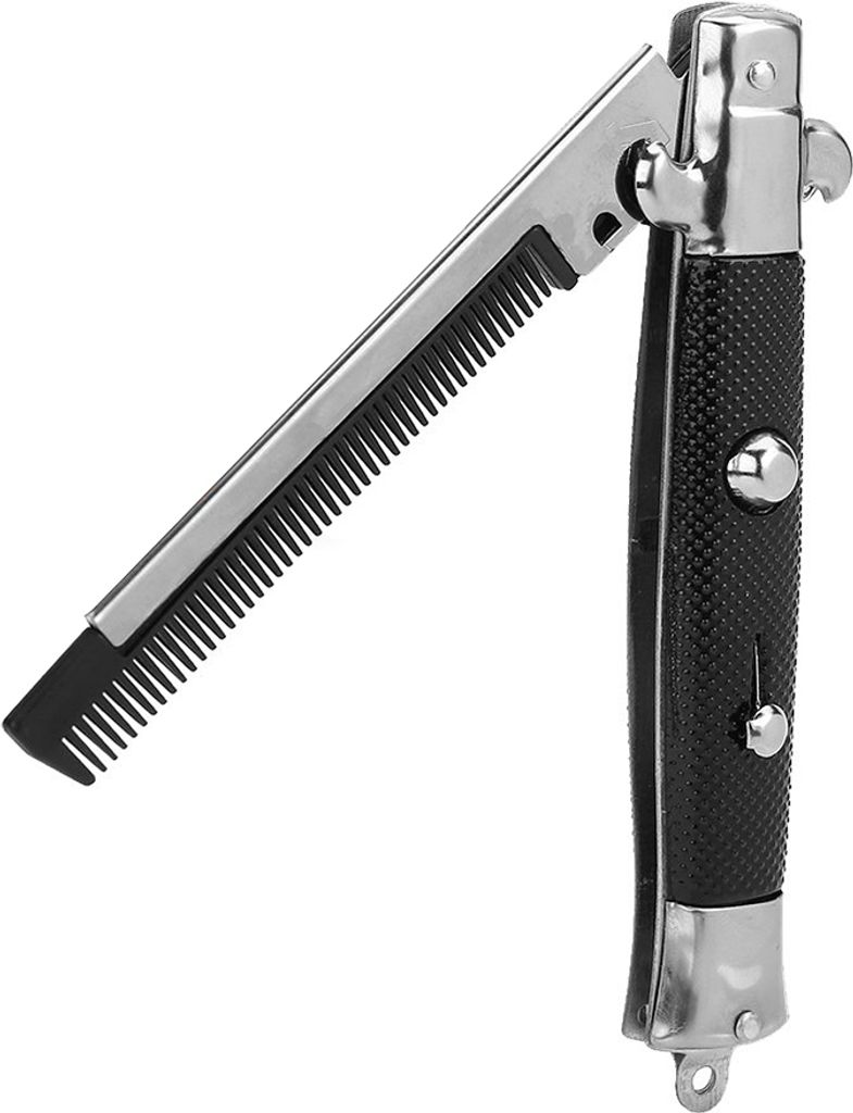 Klappkamm, Kamm Männer Klappbar, Mini Klappkamm Faltbarer Taschenkamm Folding Pocket Comb Reisekamm, Premium