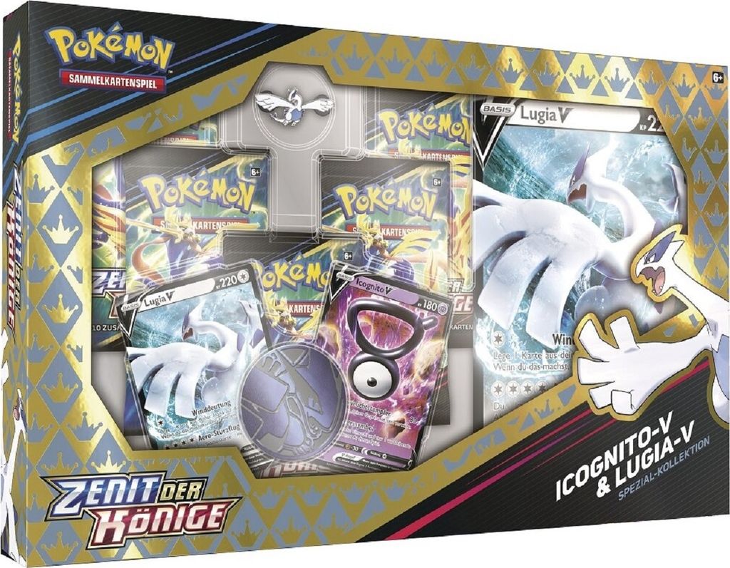 Pokémon: Vrchol králů – Icognito V & Lugia V – Speciální Obrázek produktu 