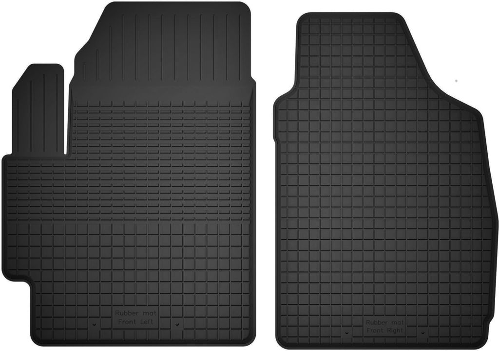 Gummi-Fußmatten vorne, universell für: Lancia Ypsilon III Fließheck (2011-)