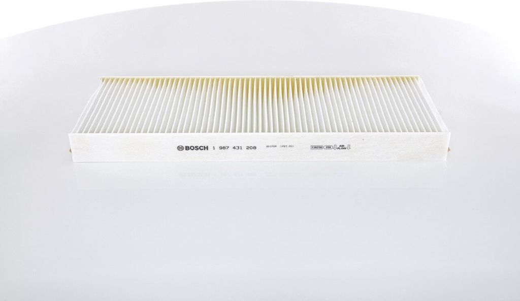 BOSCH 1 987 431 208 Innenraumfilter Pollenfilter passend Produktbild 