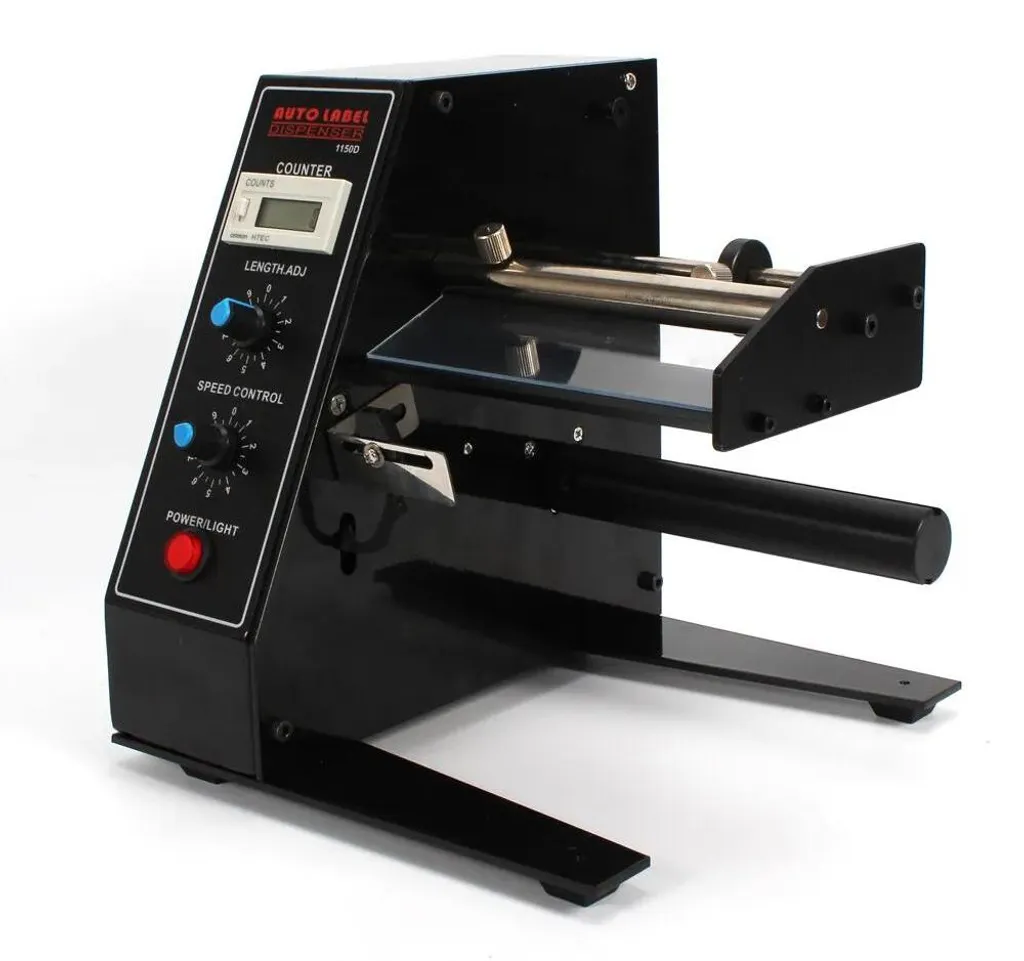 Distributeur d'étiquettes automatique machine largeur 150mm noir