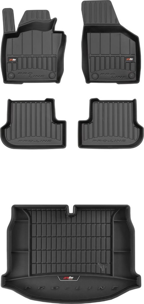 FROGUM 3D Gummimatten und Kofferraummatte für Volkswagen Beetle 2011-19
