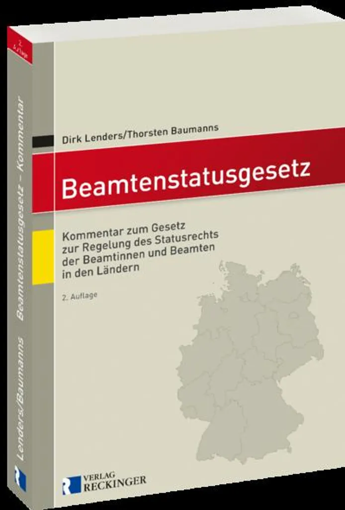 Livre Beamtenstatusgesetz BeamtStG - Loi sur le statut des fonctionnaires