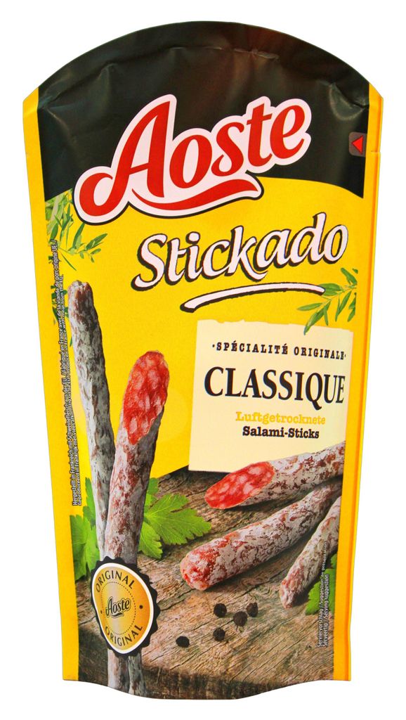 Aoste Stickado Classique Salmi-Sticks, 12er Pack (12 x 70g Produktbild 