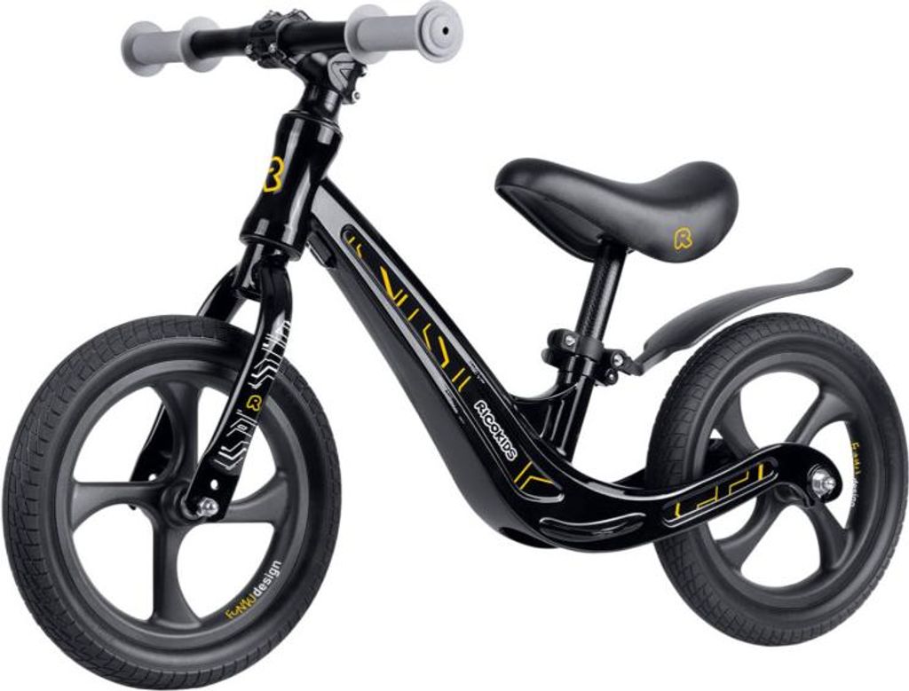 Ricokids 760500, monopattino per bambini FUNNU, colore nero Immagine del prodotto 