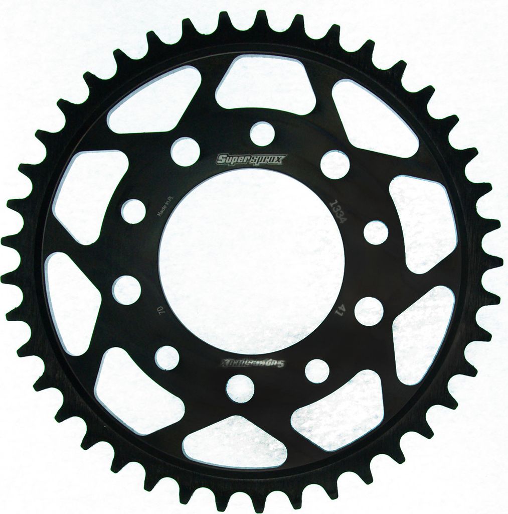 Stahl-Kettenrad Supersprox 530 - 41Z (schwarz) RFE-1334:41-BLK|ID 80,0 LK 110,0 5-Loch/5-Loch