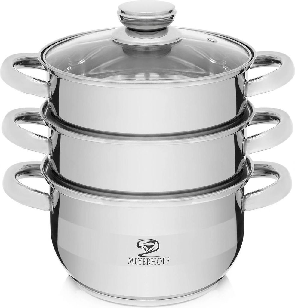 Garnek do Gotowania na Parze Parowar 3.8L Stal Nierdzewna Zdjęcie produktu 