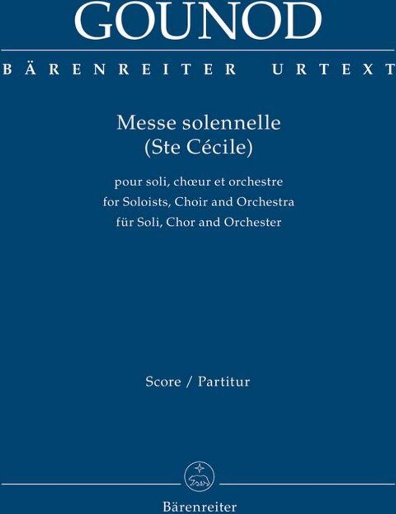 Messe solennelle (Ste Cécile)für Soli, gem Chor und Orchester