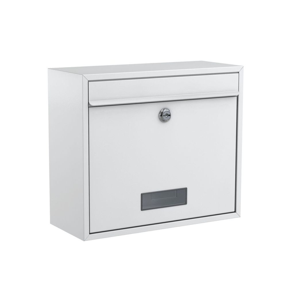 BASI - Briefkasten - BK 900 - Stahl Weiß - 2170-0662